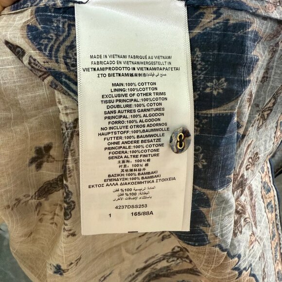 Zimmermann Ascension Paisley Floral Halter Neck Maxi Dress - Picture 11 of 11